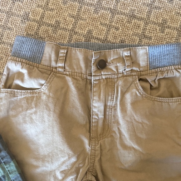 Stylish Kids Camouflage, Tan, and Navy Pants Set - Picture 3 of 7